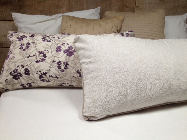 Reverse side of pillows