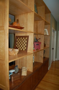 Back of wall unit
